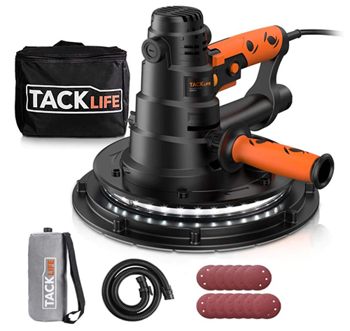 TACKLIFE Tellerschleifer (6 Gänge, Selbstreinigungsfunktion, 13 Schleifscheiben) für nur 62,99€