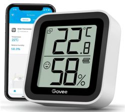 Govee H5102001DE Bluetooth Thermometer/Hygrometer mit 2,2″ Display für 9,59€