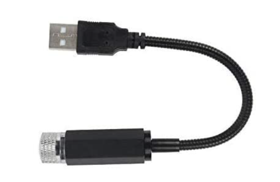 USB Sternenprojektor als Nachtlicht oder Autobeleuchtung für 6,49€