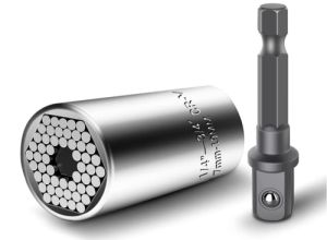 INSMA Universal Nuss/Steckschlüssel-Set Gator Grip (7-19mm) für nur 4,94€ inkl. Versand