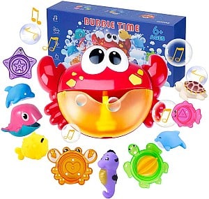 Joyjoz Crab Bubble Seifenblasenmaschine Badewannenspielzeug für 11,49€