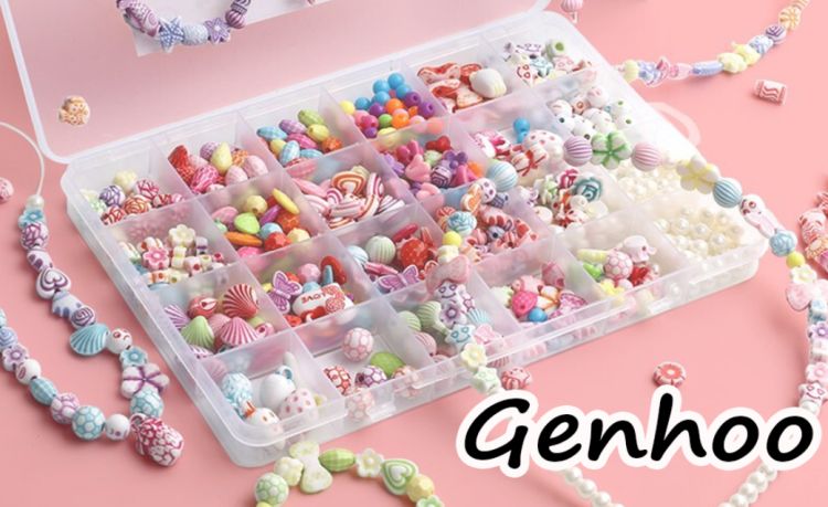 Genhoo DIY Perlenschmuck Set