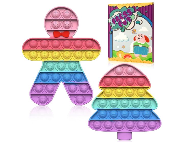 Soatasoa Regenbogen Pop Fidget Set