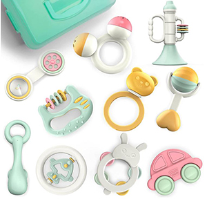 GizmoVine Baby Rassel Beißring Set für nur 13,49€