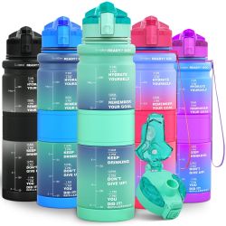 Lunidry 1000ml Tritan Wasserflasche in verschiedenen Farben ab 8,49€