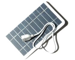 Tendia 5V 2W Solarpanel mit USB Ausgang für 10,99€