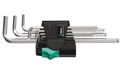 Wera 05022181001 950 PKL/7 SM N Inbus Winkelschlüsselsatz 7-teilig für 15,35€