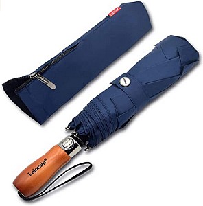 Lejorain Regenschirm XXL (sturmfest, 137cm, 210T Nylon) für 13,99€