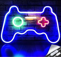 Gamer-Gadget: Die ZWOOS Gaming Neon Wandlampe 41×27,5cm für nur 19,79€