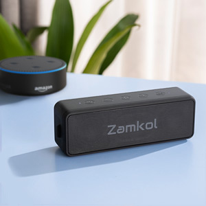 Zamkol Bluetooth 5.0 Lautsprecher für nur 17,99€ inkl. Prime-Versand