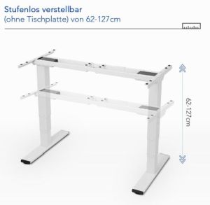 Flexispot Tischgestell (höhenverstellbar) EC5 für nur 269,99€ inkl. Versand bei Amazon