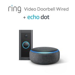 Ring Video Doorbell Wired von Amazon + Echo Dot (3. Gen.) für zusammen 39,99€ (statt 56€)