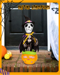 seOSTO Halloween-Schädelkaktus für 9,19€ (statt 22,99€)