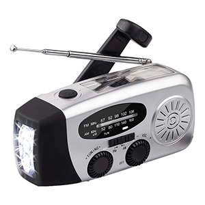 Daoco Notfall-Radio mit Handkurbel und Solar für nur 21,98€ inkl.Versand