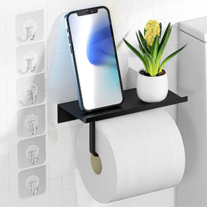 Noch verfügbar: YOUYE Toilettenpapierhalter mit Ablage für nur 5,99€ inkl. Prime-Versand