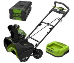 80V Akku-Schneefräse mit 4Ah Akku und Ladegerät für nur 489,99€ (statt 519,99€)