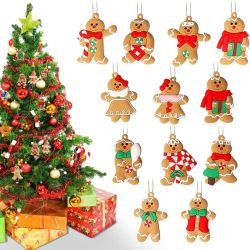 FQQF Lebkuchenmann Christbaumschmuck für 4,24€ (statt 8,49€)