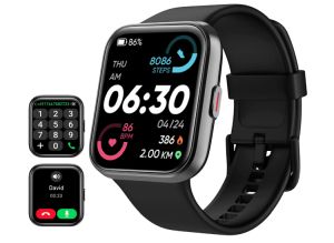 Tensky Smartwatch mit Telefonfunktion und 1,7“ Display für nur 29,99€