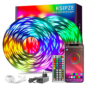 KSIPZE 30m RGB LED Strip mit Bluetooth Music Sync für nur 22,94€ inkl. Prime-Versand