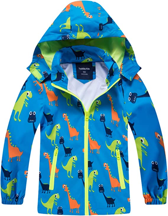 Wasserdichte Outdoor Kinder Regenjacke mit Kapuze in den Größen 86-134 ab nur 11,35€ bei Prime inkl. Versand