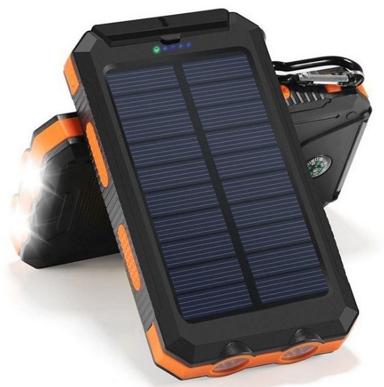 Powerbank mit 10.000mAh und Solarpanel für nur 22,99€