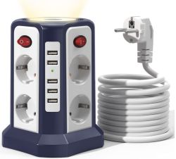 Mehrfachsteckdosenleiste mit 5 USB für nur 23,99€ (statt 39,99€)