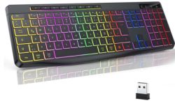 Beleuchtet Wireless Tastatur für nur 21,59€ (statt 35,99€)