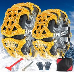 Schneeketten für 165-285mm Autoreifen für nur 44,99€ (statt 89,99€)