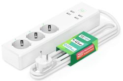 WLAN Mehrfachsteckdose mit 3 AC-Ausgängen und 4 USB-Anschlüssen für nur 24,04€ (statt 36,99€)