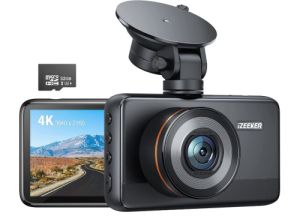 iZEEKER 4K Dashcam Front mit MicroSD Karte für nur 45,59€ inkl. Versand