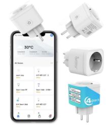 Blitzangebot: 4er Pack Wlan Steckdosen für nur 31,99€ (statt 40€)