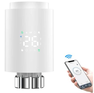 Smartes Meterk Tuya Zigbee Heizkörperthermostat für nur 21,66€
