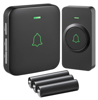 AVANTEK Kabellose Batteriebetriebene Türklingel für nur 17,08€ bei Prime-Versand