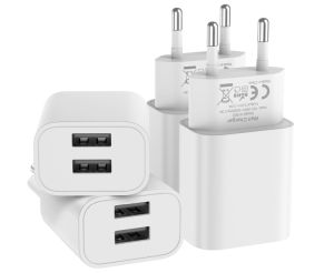 4er Pack Gejin Dualport USB-Ladegeräte für 8,50€