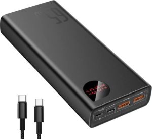 Baseus Powerbank 65W 20000mAh Power Bank für 48,99€ (statt 55€)