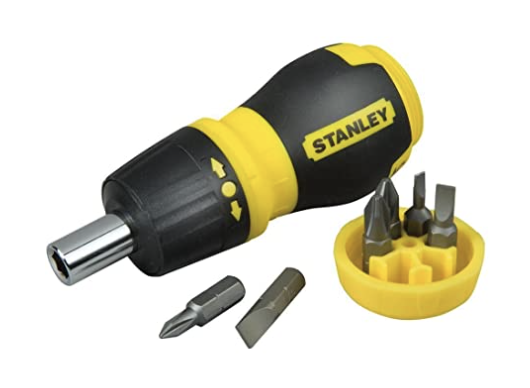 Stanley Bit-Schraubendreher Stubby für nur 7,49€ bei Prime-Versand