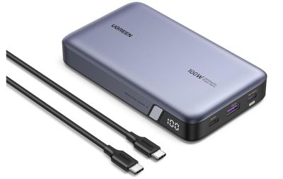 Genug Power für Notebooks! UGREEN Nexode 100W Power Bank (20000mAh) für 59,99€