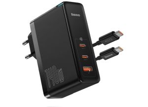 Baseus 140W 3-Port PD 3.1 GaN USB C Wandladegerät für 47,99€