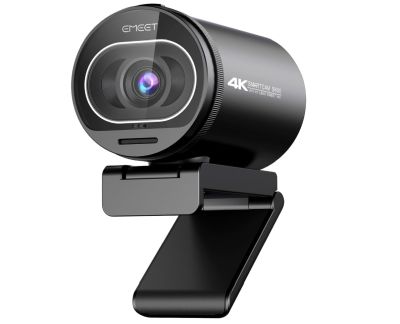 EMEET Webcam 4K S600 1080P Webcam mit Mikrofon und Autofokus für 39,99€