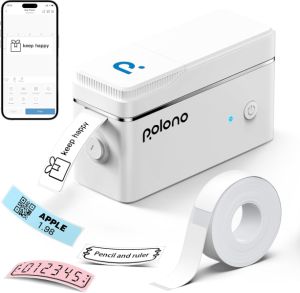 POLONO Bluetooth Etikettendrucker für 12,31€