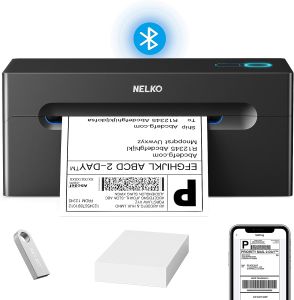 Nelko Bluetooth Etikettendrucker für 49,69€ (statt 60€)