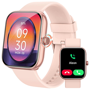 Yoever Smartwatch mit Telefon- & Fitnessfunktionen für nur 19,99€ – Prime