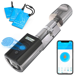RUILON Smart Lock Touch41 Türschloss mit Fingerabdruck-Sensor für 132€