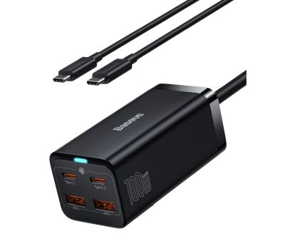 Baseus CCDK100UE 100W Ladegerät mit 2x USB-C + 2x USB-A für 45,49€