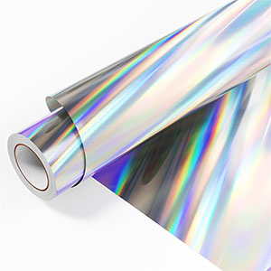 LOFFA  Holographic Silber Vinylfolie für nur 7,49€ inkl. Prime-Versand