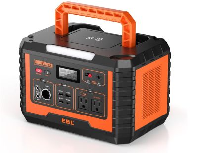 EBL 1000W tragbare Powerstation für 299,50€