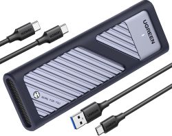 Wieder da: UGREEN SSD Gehäuse mit Kühlkissen für NVMe PCIe SSD für 17,54€ (statt 26,99€)