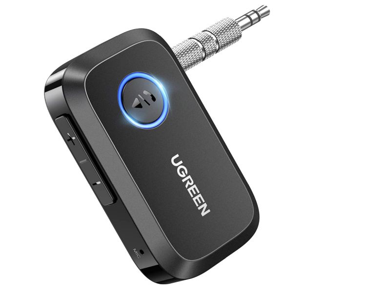 Top! UGREEN Aux Bluetooth Adapter Auto Bluetooth 5.3 Empfänger für 9,59€