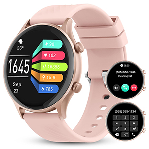 WalkerFit Smartwatch mit Telefonfunktionen für nur 19,94€ – Prime