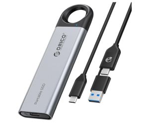 Externe ORICO C10 1TB SSD mit bis zu 1050MB/s und 2 in 1 USB C & A Kabel für nur 68,19€ inkl. Versand